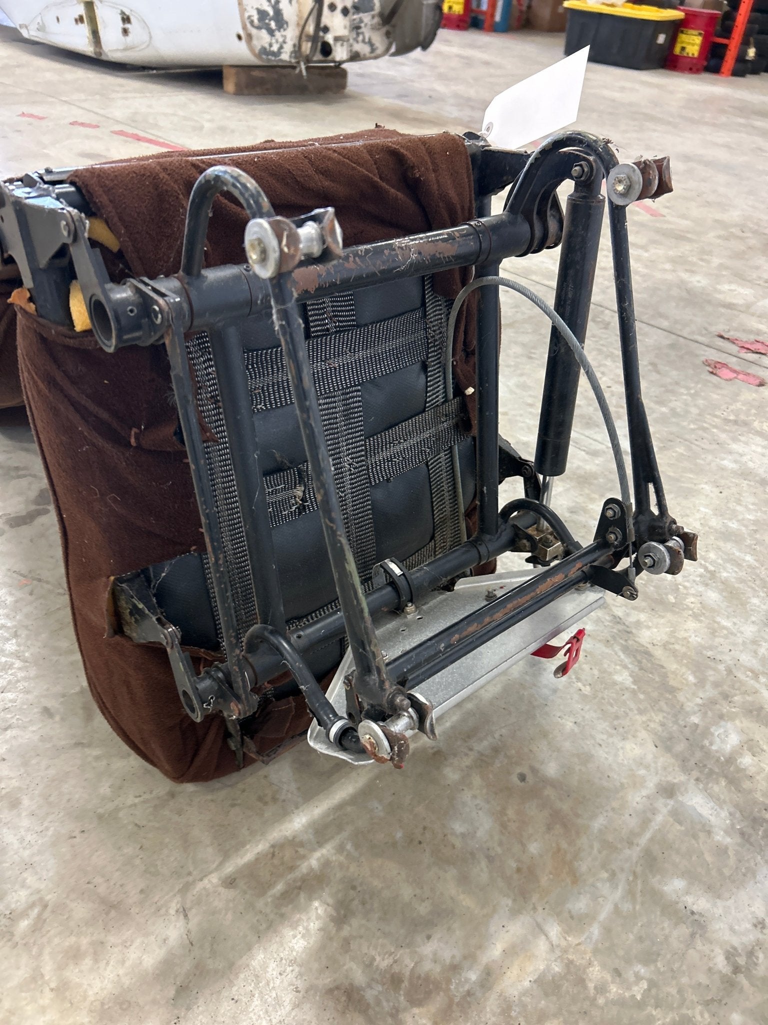 Piper Arrow Adjustable Front Seat Assembly LH - Rails: 11" | FractionAIR Parts - Aircraft Parts & Accessories