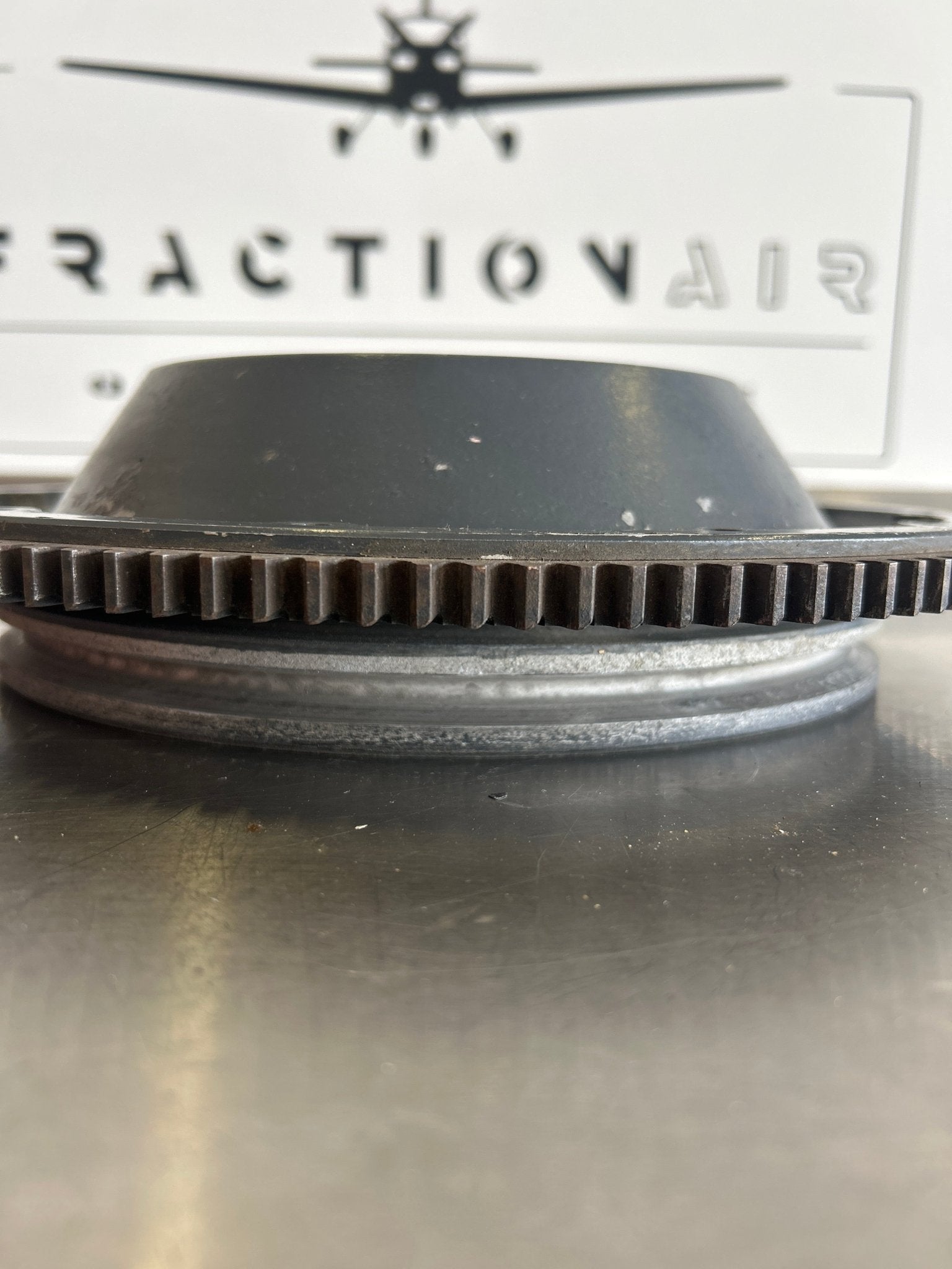 Piper LW - 13675 - SUPPORT ASSEMBLY W/ 60882 Starter ring gear 10/12 pitch | FractionAIR Parts - Aircraft Parts & Accessories