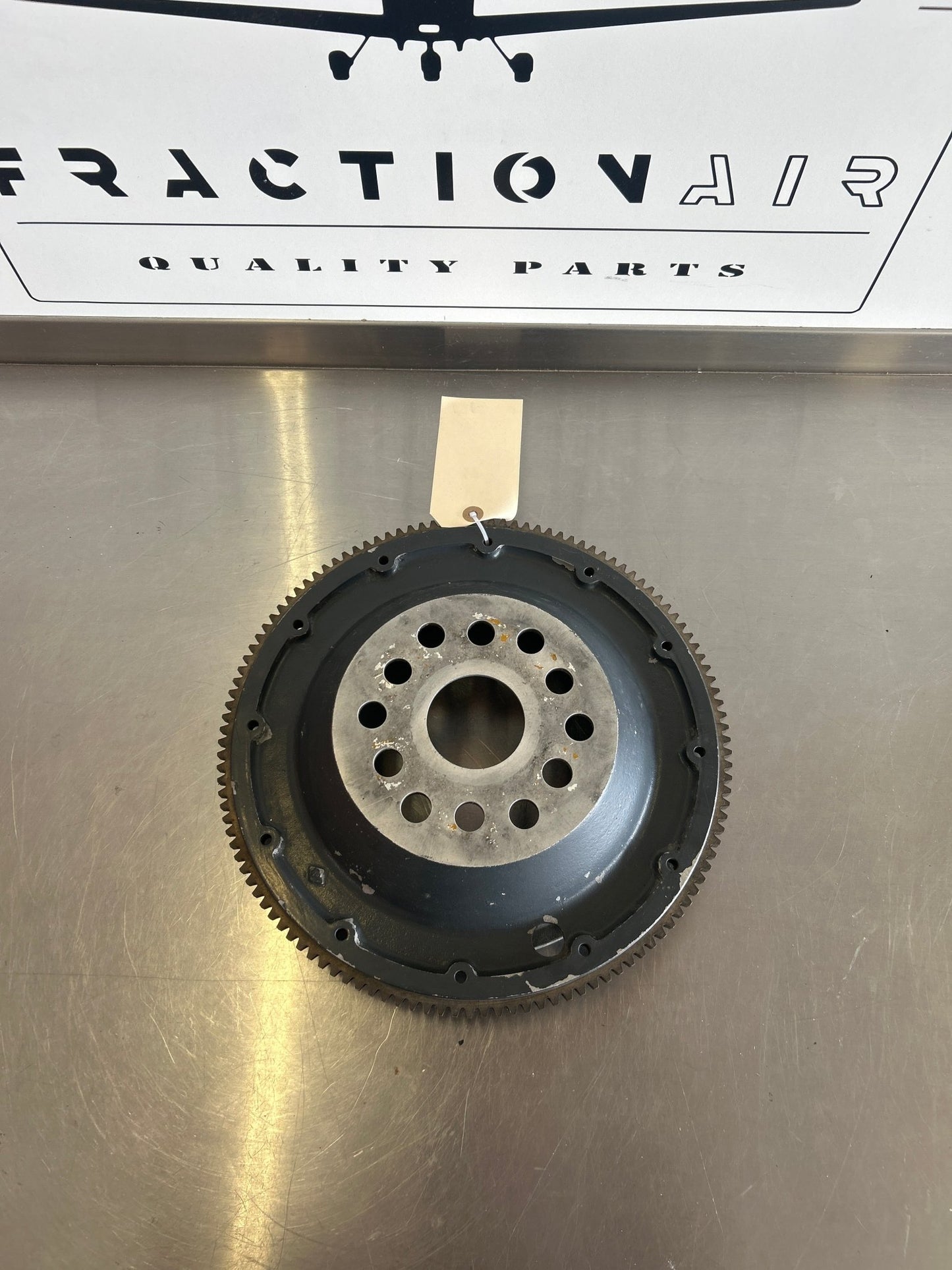Piper LW - 13675 - SUPPORT ASSEMBLY W/ 60882 Starter ring gear 10/12 pitch | FractionAIR Parts - Aircraft Parts & Accessories