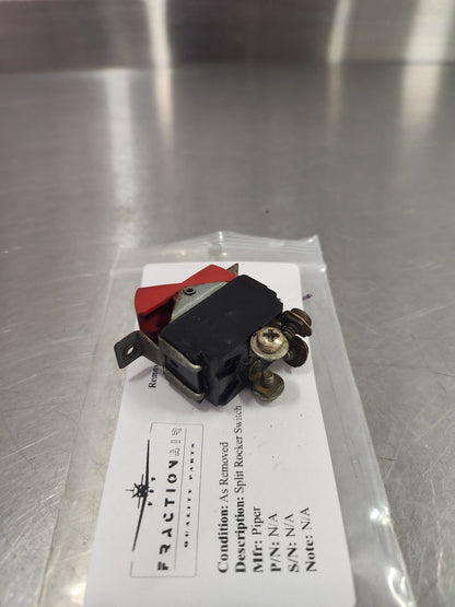 Piper Split Rocker Switch | FractionAIR Parts - Aircraft Parts & Accessories