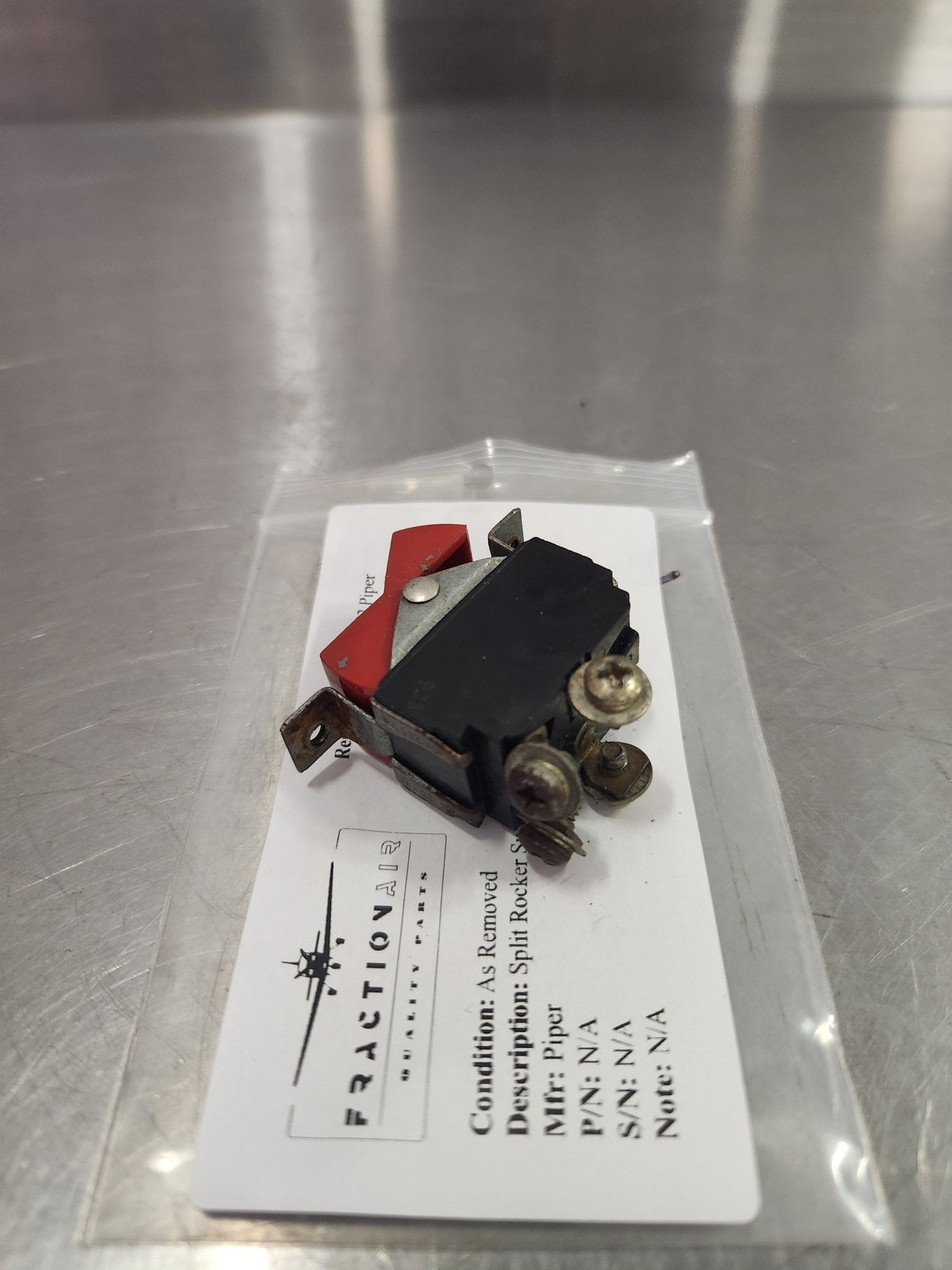 Piper Split Rocker Switch | FractionAIR Parts - Aircraft Parts & Accessories