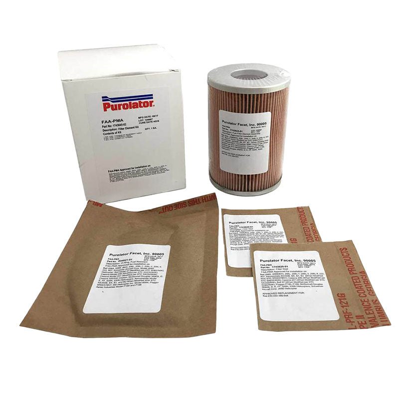 Purolator Element Filter And Seal Kit 1743645-02 | FractionAIR Parts - Aircraft Parts & Accessories
