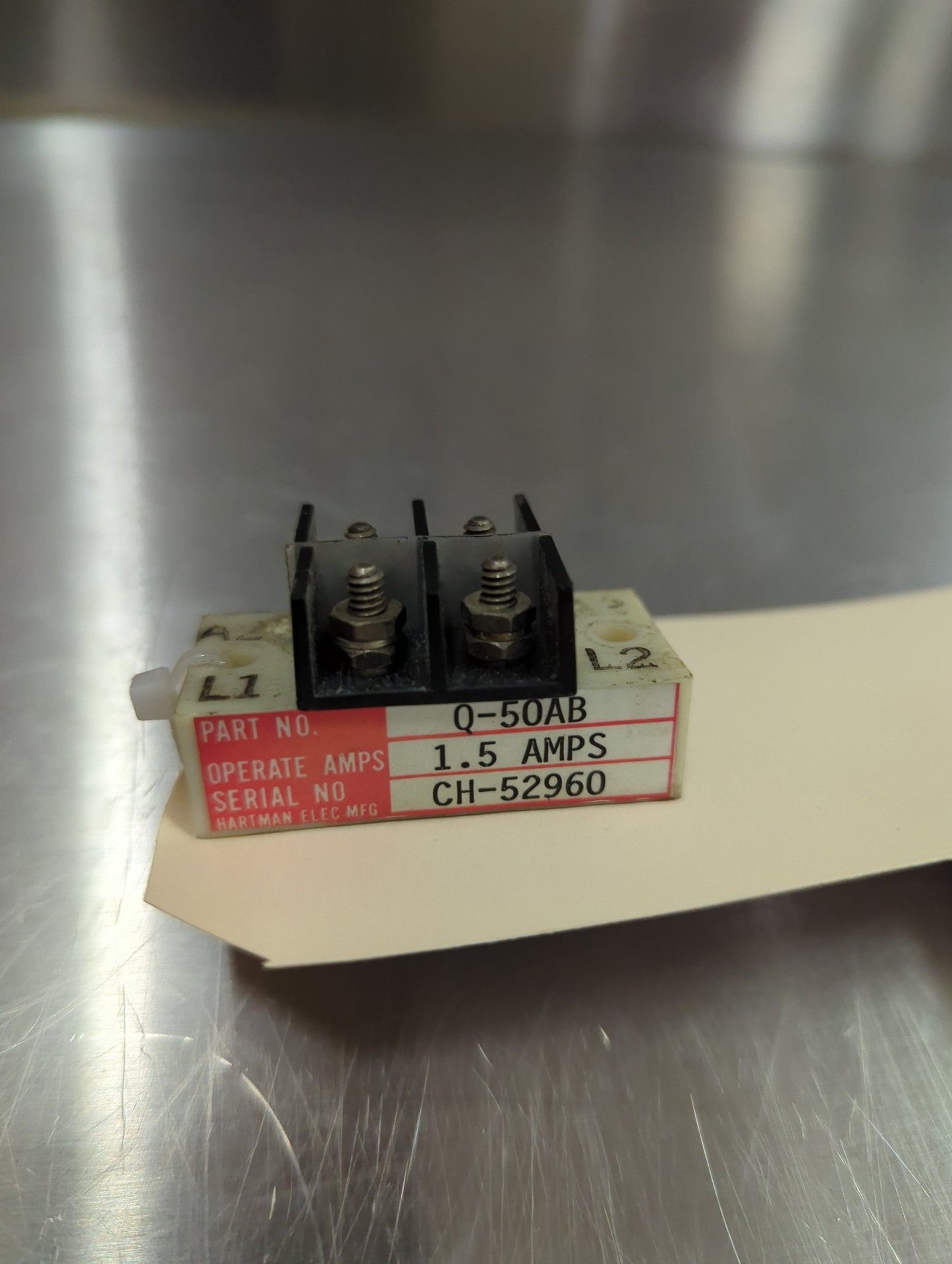 Q - 50AB BAE System Current Sensor 1.5 Amps | FractionAIR Parts - Aircraft Parts & Accessories