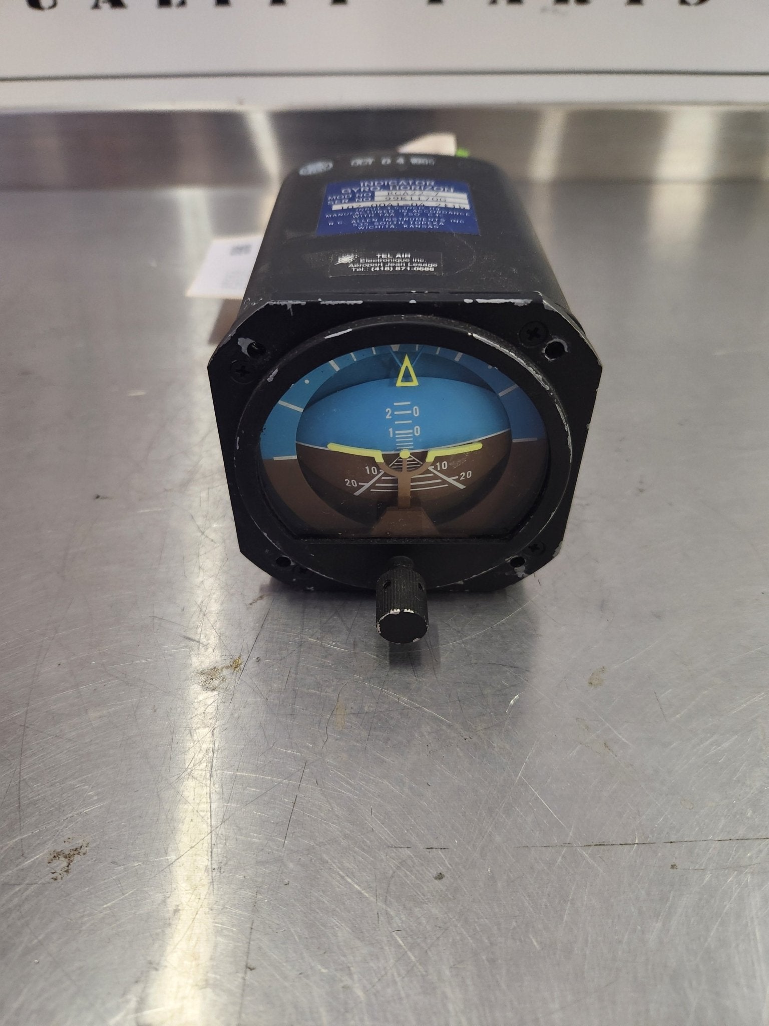 RCA22-7 Gyro Horizon Indicator - FractionAIR Parts