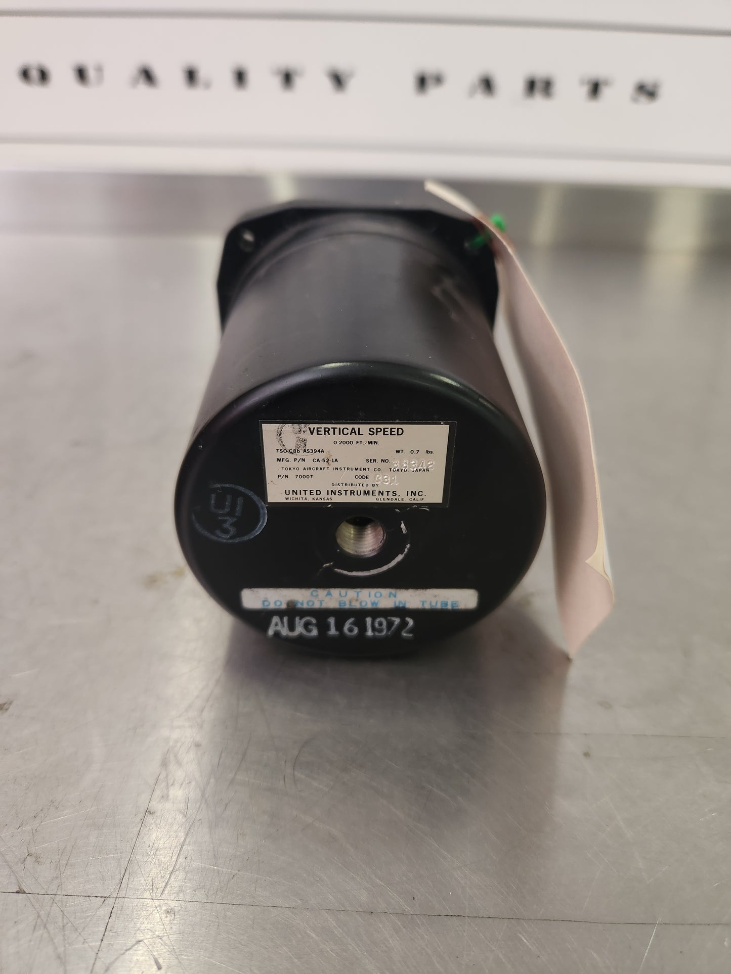 Indicateur de vitesse verticale CA-52-1A