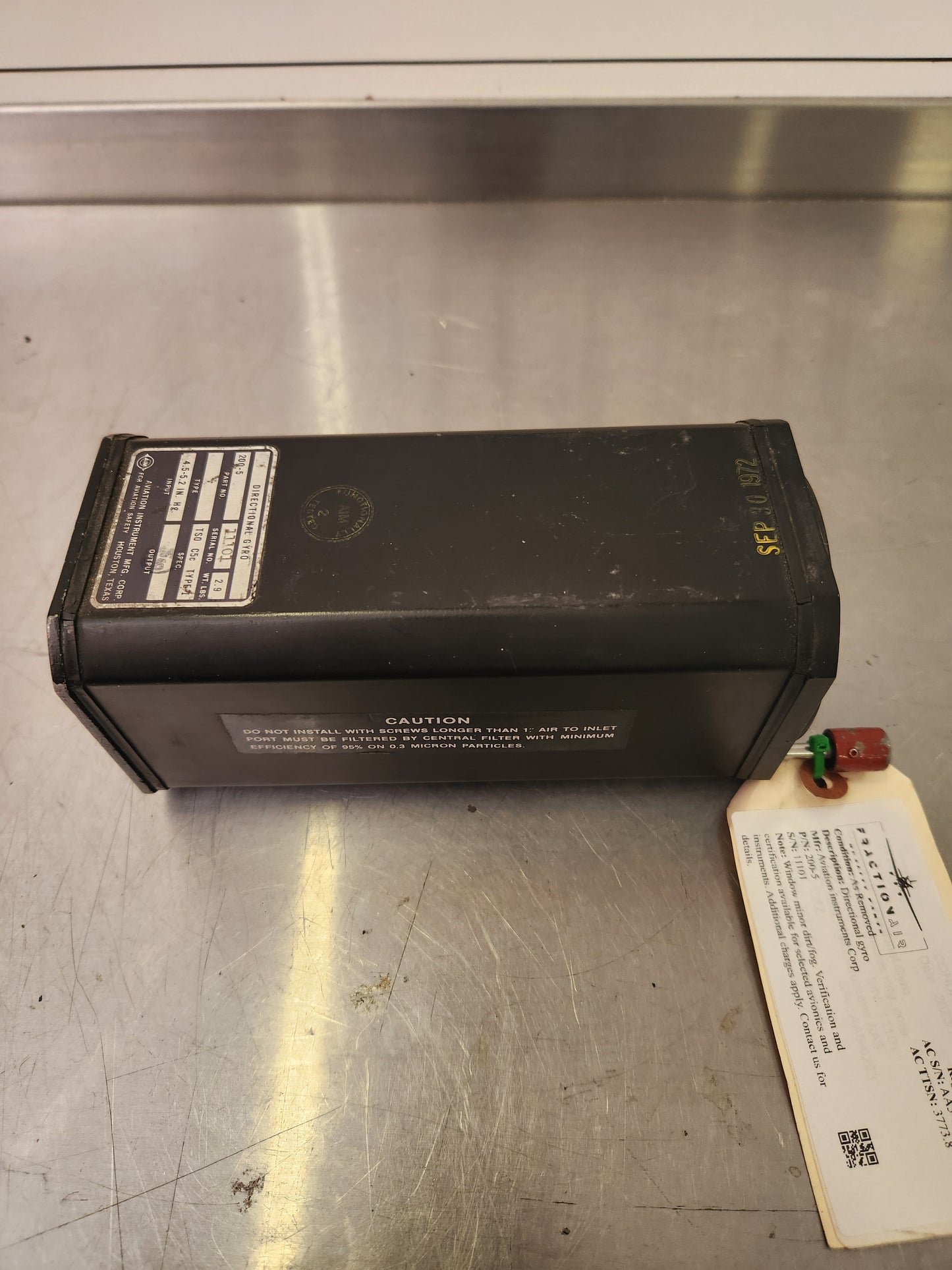 200-5 Aviation instruments Corp Directional gyro