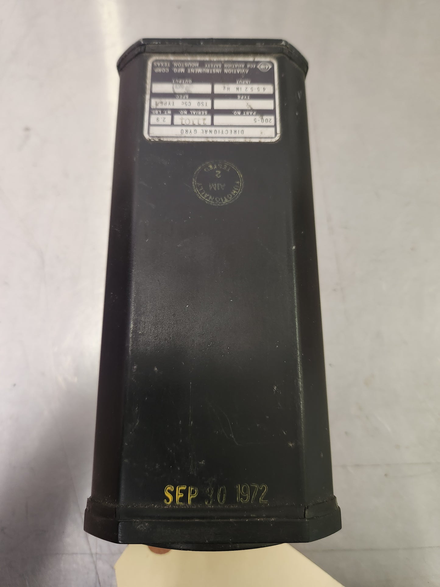 200-5 Aviation instruments Corp Directional gyro