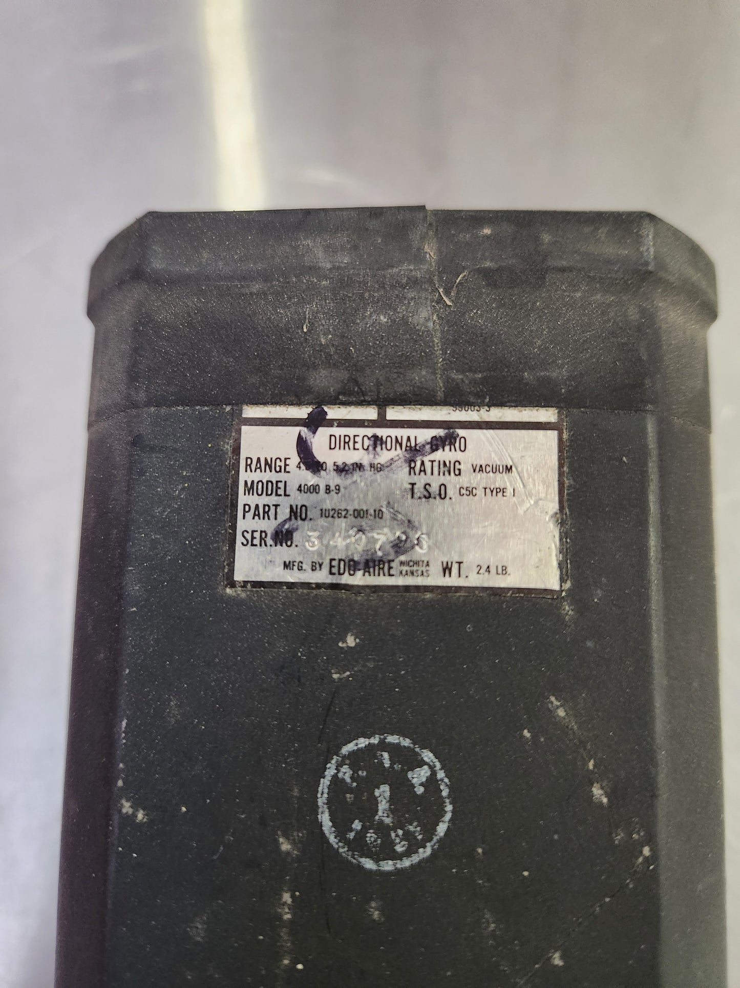 1U262-001-10 Edo-Aire Directional Gyro (Core) Model 4000 B9