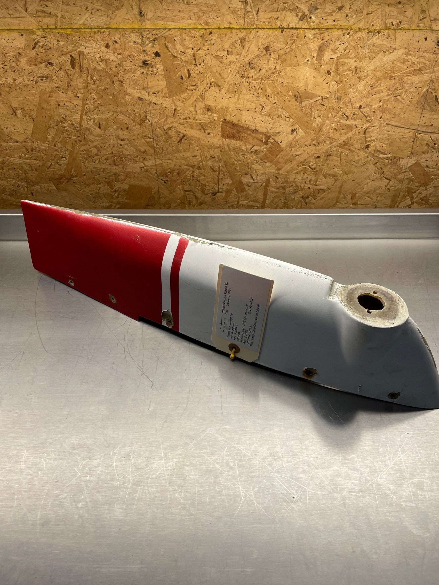 Rudder Tip 804001 - 3 | FractionAIR Parts - Aircraft Parts & Accessories
