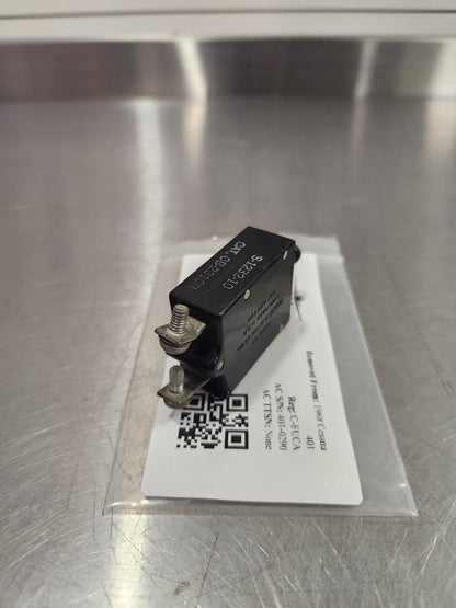 S - 12132 - 10 Wood Electric CIRCUIT BREAKER 10 AMP | FractionAIR Parts - Aircraft Parts & Accessories