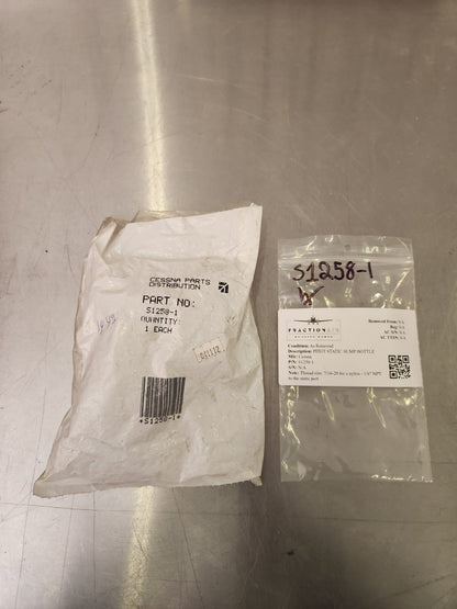 S1258 - 1 Cessna PITOT STATIC SUMP BOTTLE | FractionAIR Parts - Aircraft Parts & Accessories