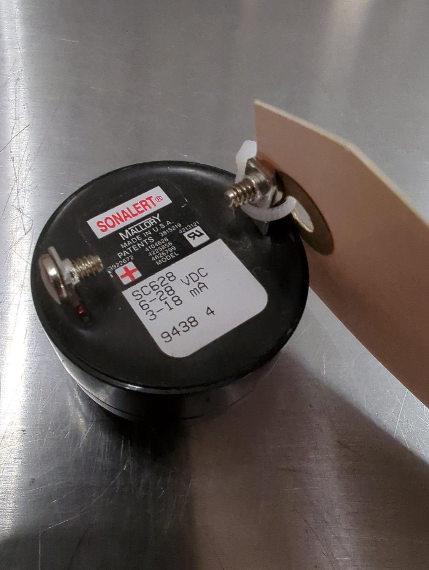SC628 Mallory Sonalert Warning Horn - FractionAIR Parts