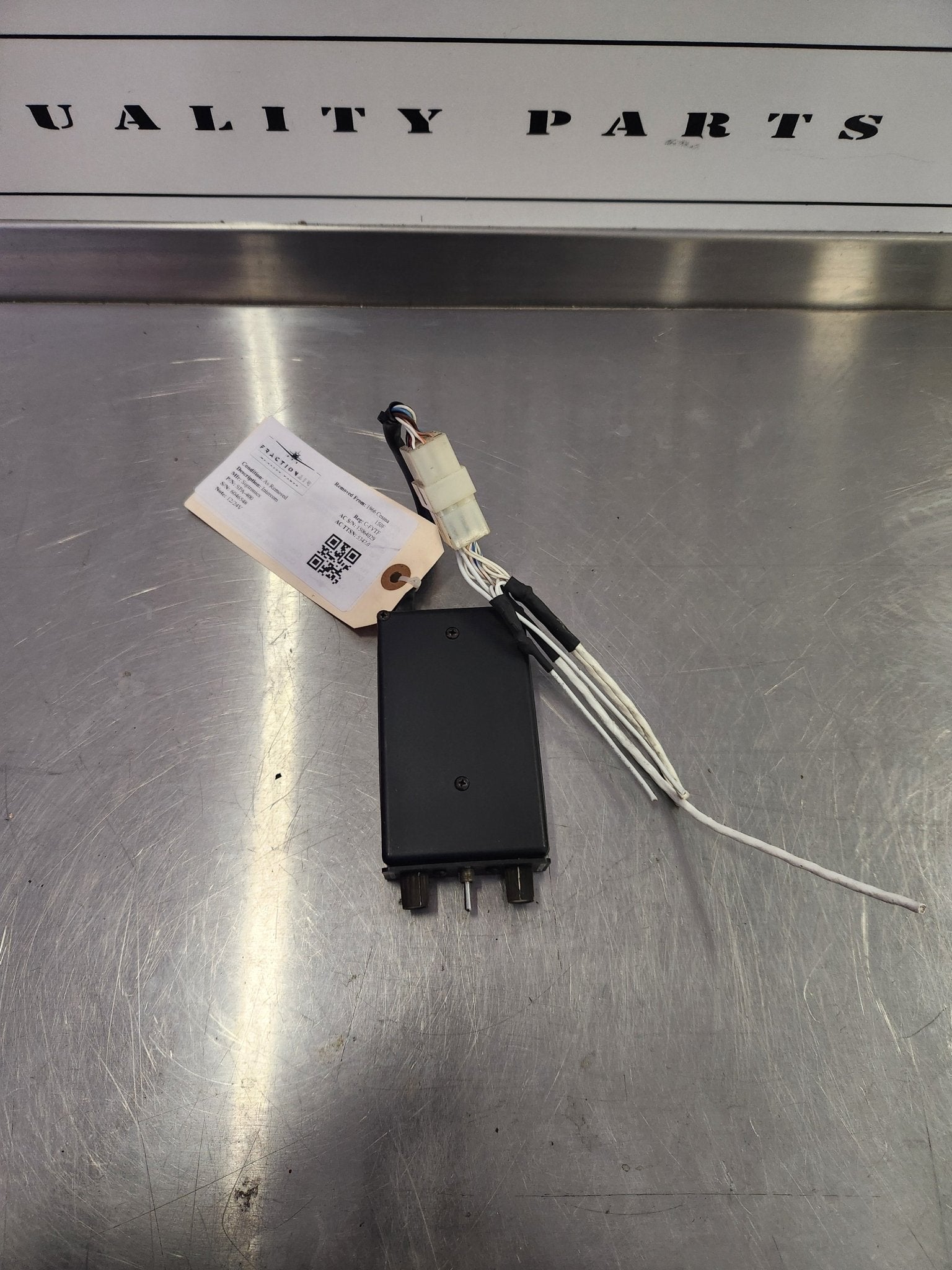 SPA - 400 Sigtronics Intercom | FractionAIR Parts - Aircraft Parts & Accessories