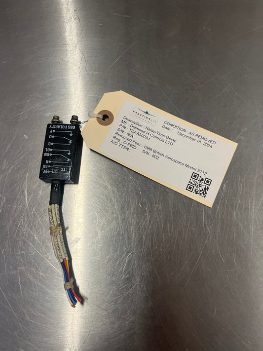 TDAA500A1 Relay - Time Delay | FractionAIR Parts - Aircraft Parts & Accessories