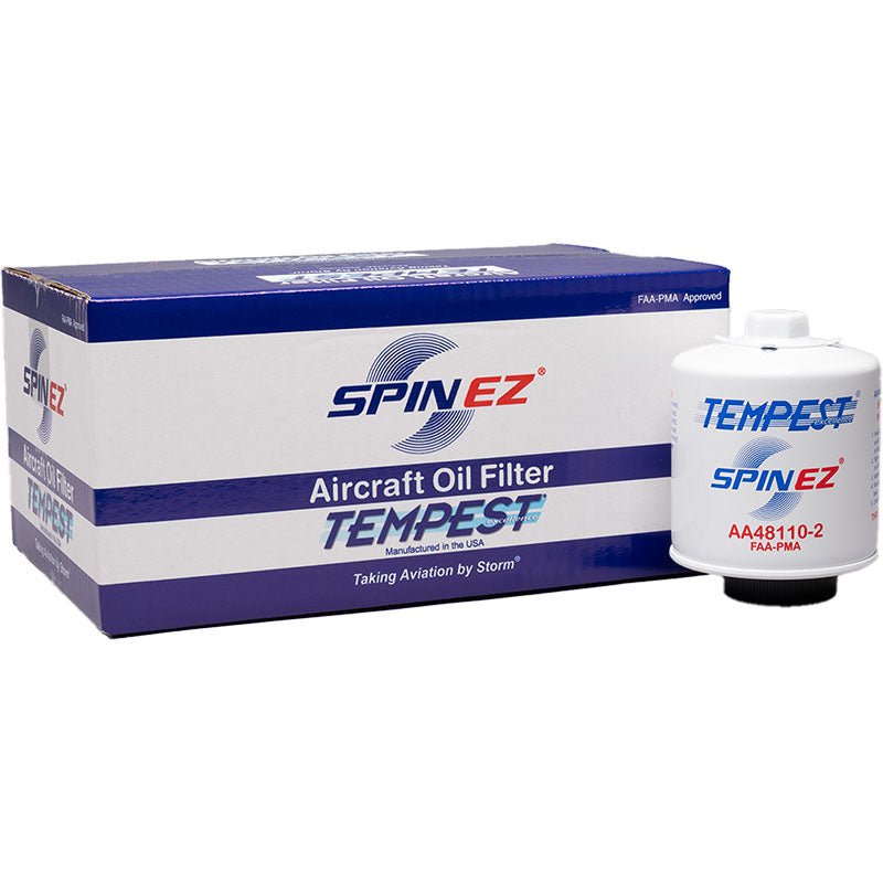 Tempest AA48110 - 2 Spin EZ Oil Filter | FractionAIR Parts - Aircraft Parts & Accessories