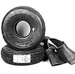 600X6/500X5 4 Ply Tire and Tube Kit With Airtrac