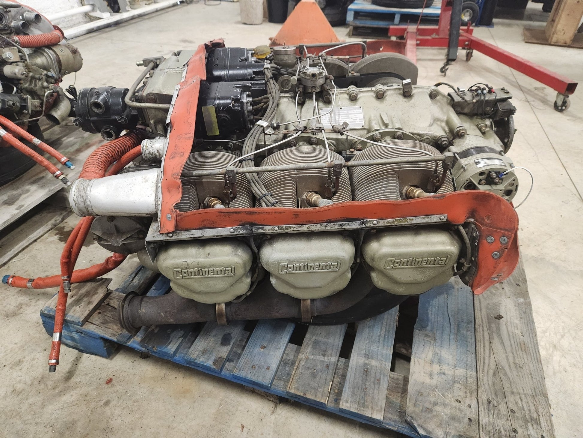TSIO 520 - E CONTINENTAL ENGINE ASSY W/ ACCESSORIES (CORE) | FractionAIR Parts - Aircraft Parts & Accessories