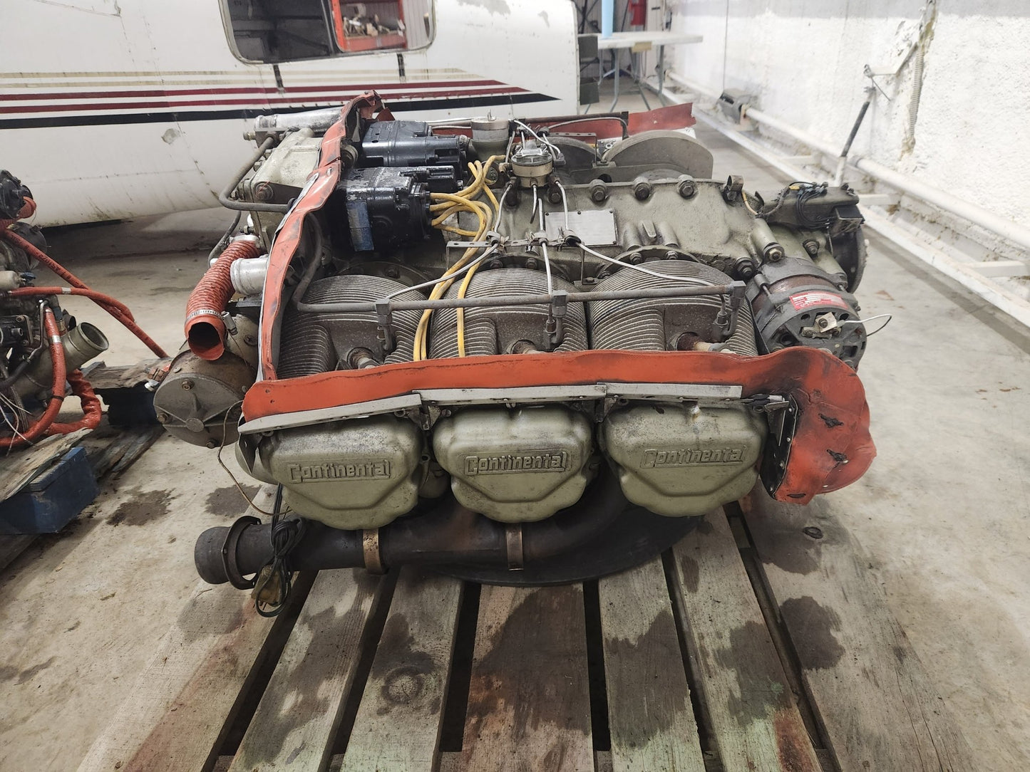 TSIO 520 - E CONTINENTAL ENGINE ASSY W/ ACCESSORIES (CORE) | FractionAIR Parts - Aircraft Parts & Accessories