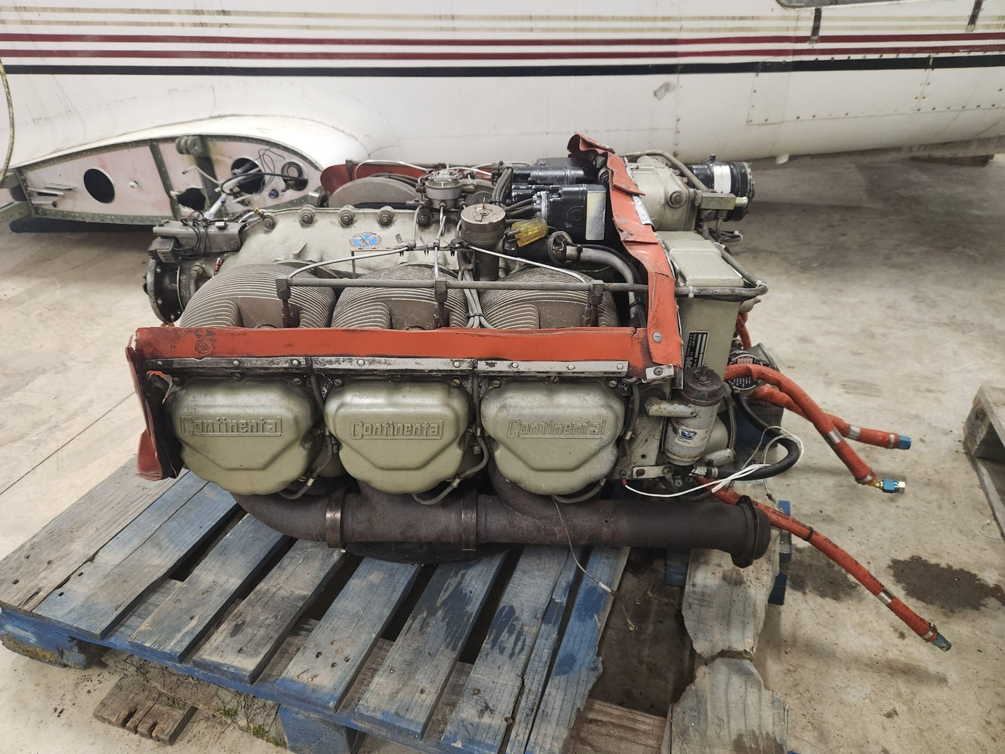 TSIO 520 - E CONTINENTAL ENGINE ASSY W/ ACCESSORIES (CORE) | FractionAIR Parts - Aircraft Parts & Accessories