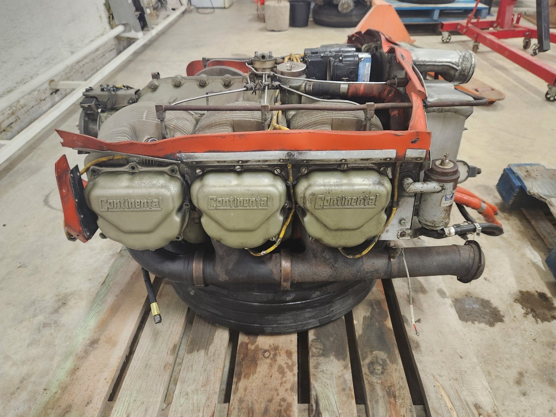 TSIO 520 - E CONTINENTAL ENGINE ASSY W/ ACCESSORIES (CORE) | FractionAIR Parts - Aircraft Parts & Accessories