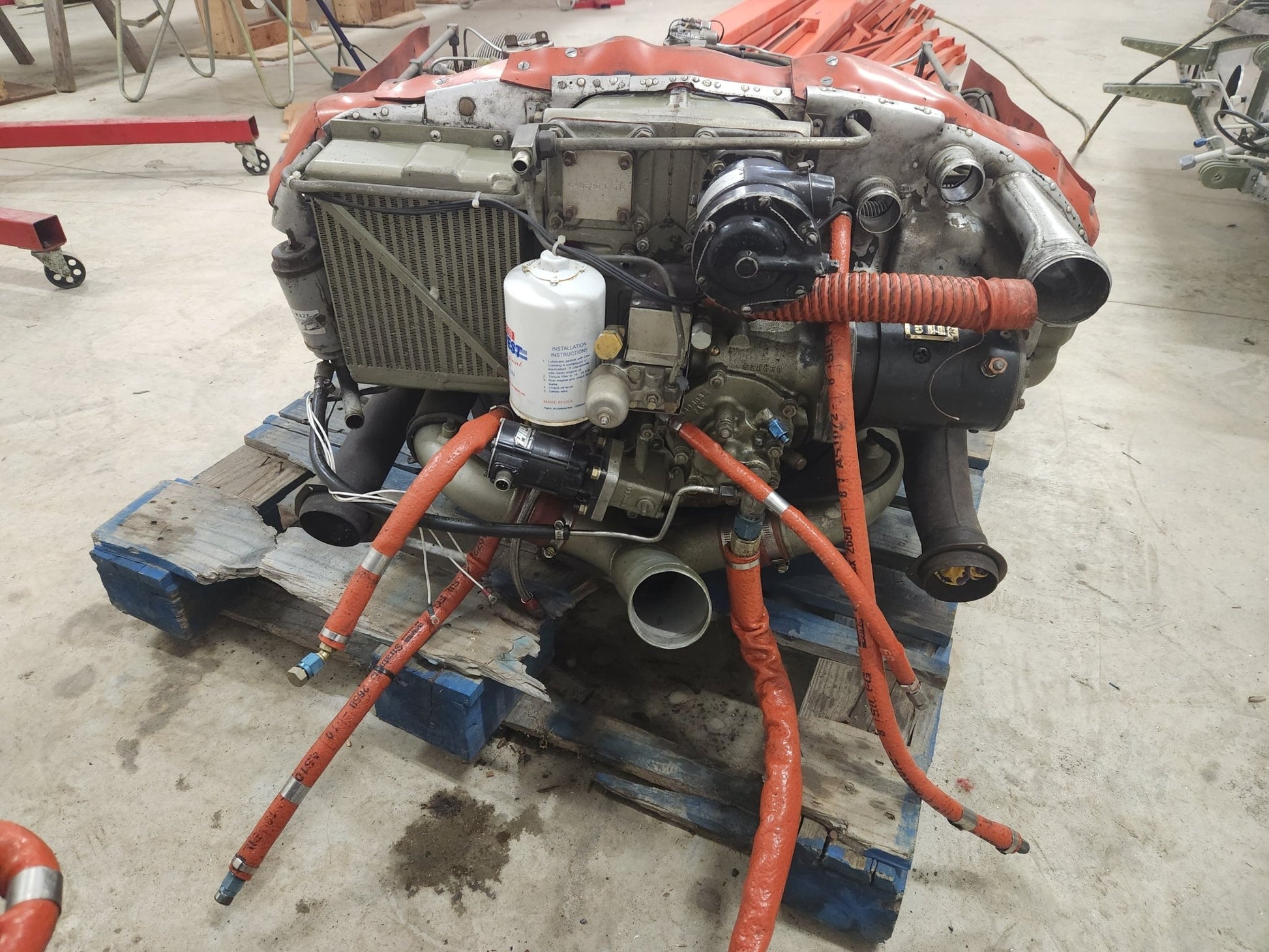 TSIO 520 - E CONTINENTAL ENGINE ASSY W/ ACCESSORIES (CORE) | FractionAIR Parts - Aircraft Parts & Accessories