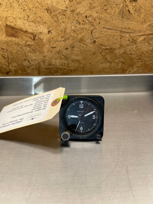 Wakmann Mechanical 8 days Clock | FractionAIR Parts - Aircraft Parts & Accessories