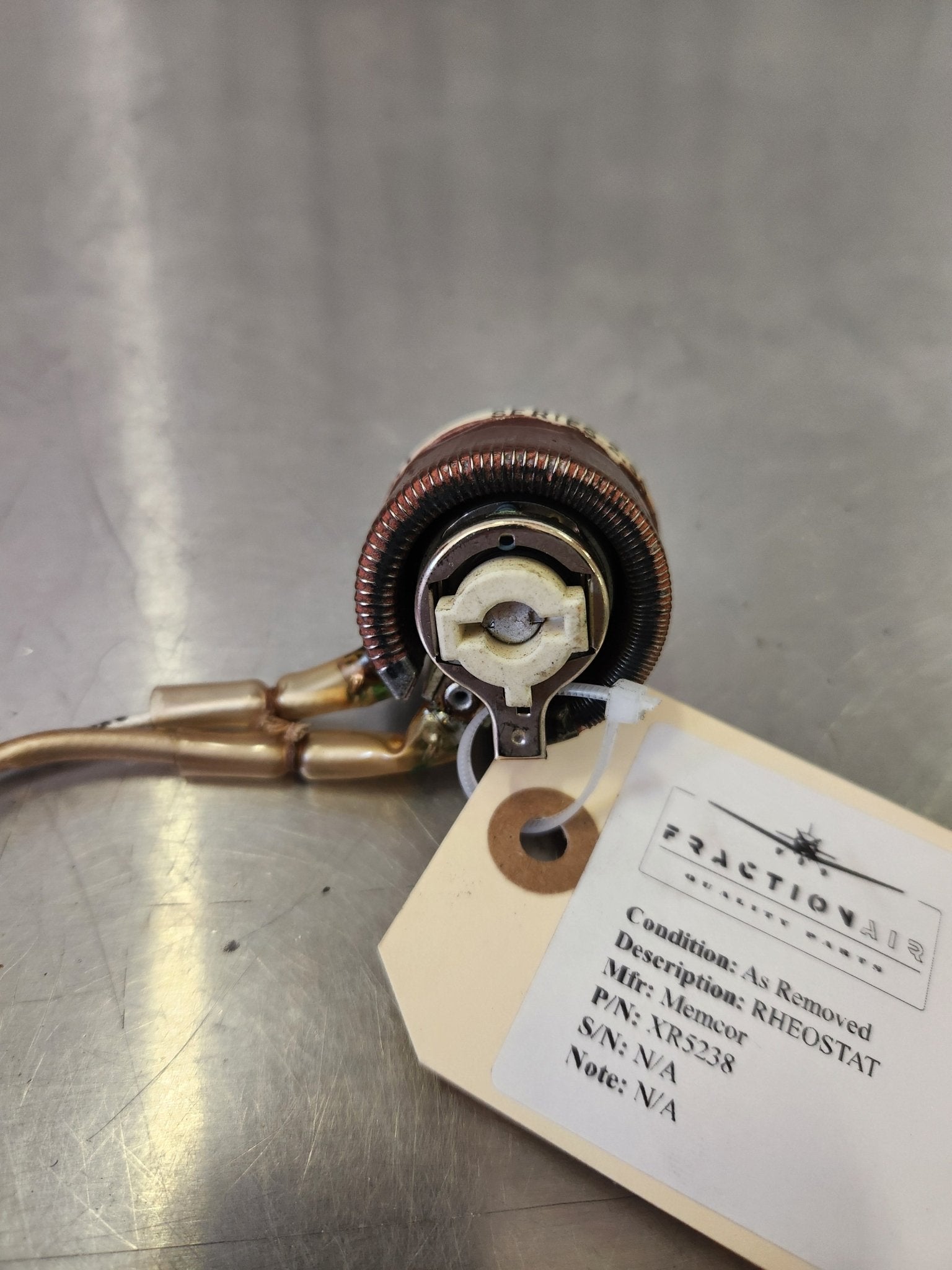 XR5238 Memcor RHEOSTAT | FractionAIR Parts - Aircraft Parts & Accessories