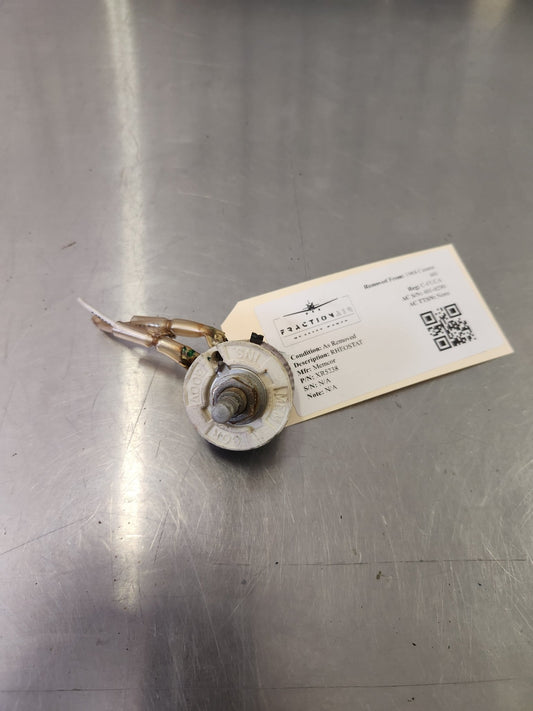 XR5238 Memcor RHEOSTAT | FractionAIR Parts - Aircraft Parts & Accessories
