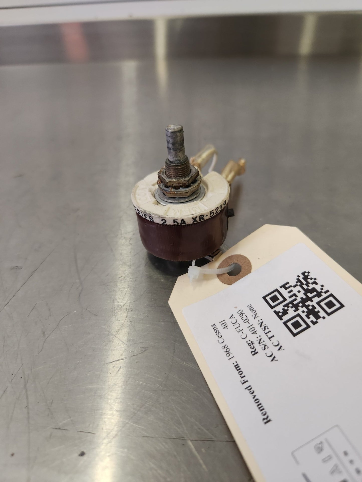 XR5239 Memcor RHEOSTAT | FractionAIR Parts - Aircraft Parts & Accessories